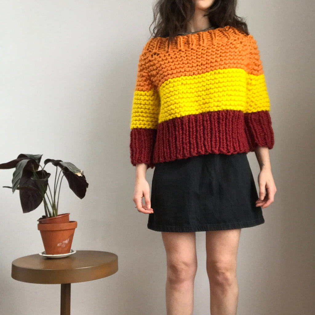 お年玉セール特価】 Sunset 19AW amachi. Pattern size5 Knit ニット